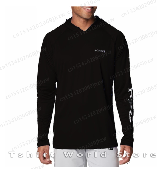 Fishing Shirt Uv Protection - كولومبيا Pfg مقنعين قميص الصيد في