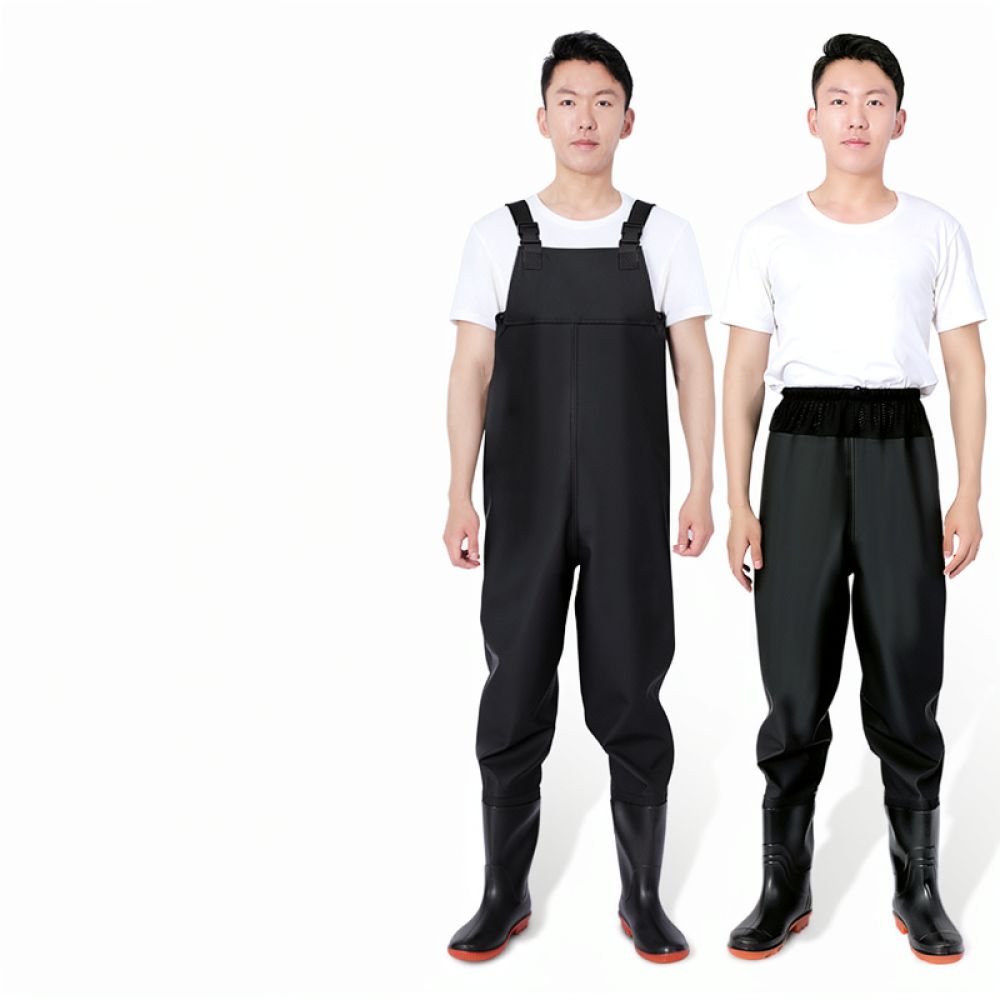 بنطلون واقٍ من مادة PVC متين،  - مراجعة Fishing Rain Suit وسعره