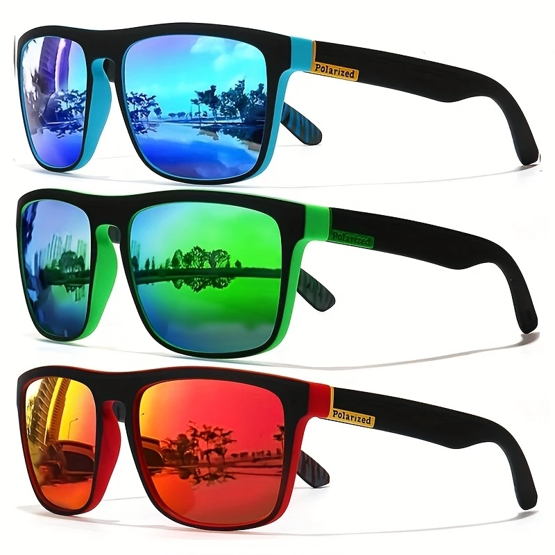 1/3 قطع نظارات شمسية مربعة كلا - مراجعة Fishing Sunglasses Polarized وسعره