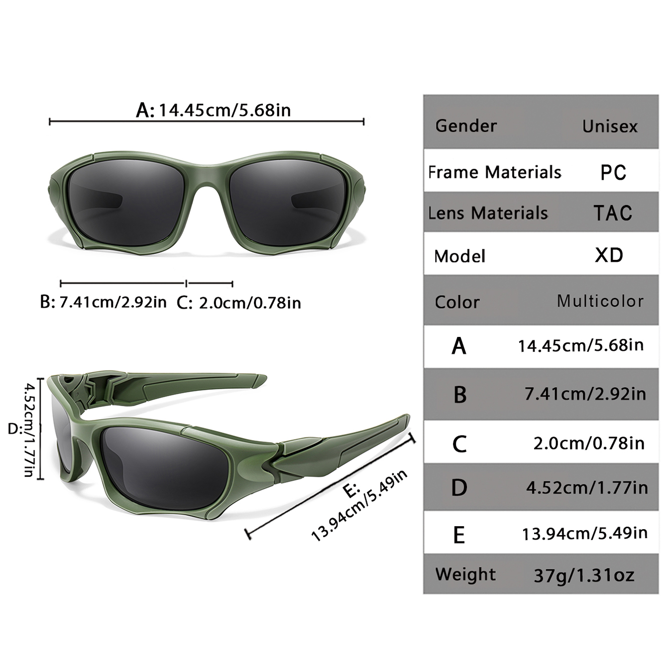 نظارات شمسية كلاسيكية مستقطبة  - مراجعة Fishing Sunglasses Polarized وسعره